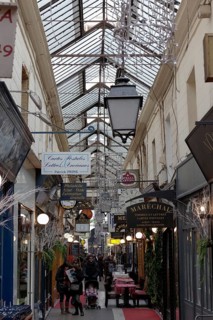 Historic shopping arcade