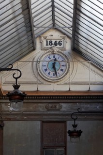 Shopping arcade of 1846 with a glass roof
