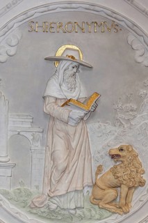 St. Jerome with a lion