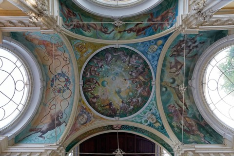 Ceiling mural