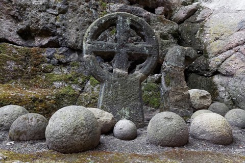 Catapult balls from the Thirty Years' War