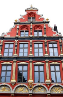 Guild house with Dutch gable