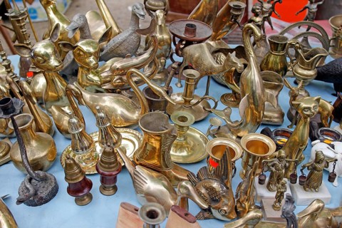 Brass bric-a-brac