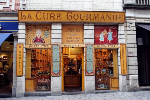 Belgian chocolate shop
