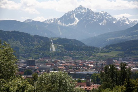 Townscape of Innsbruck