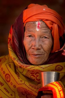 Female sadhu