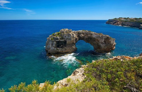 Es Pontas natural arch