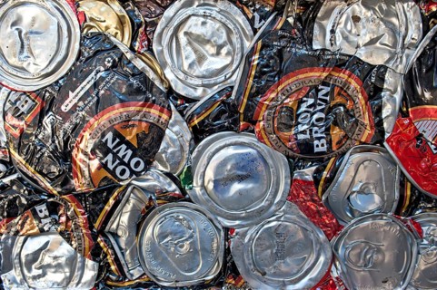 Pressed beverage cans