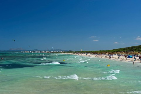 Beach of Platja de Muro