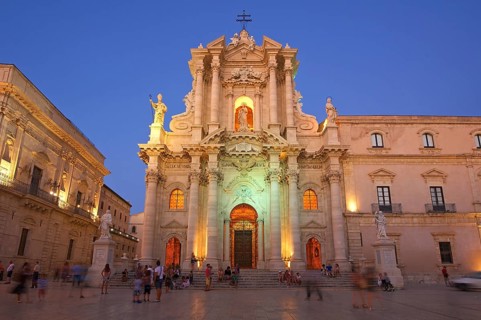 Cathedral Square with the Cathedral of Santa Maria delle Colonne