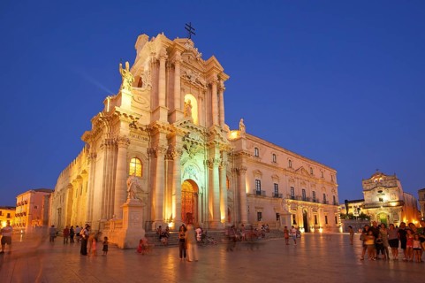 Cathedral Square with the Cathedral of Santa Maria delle Colonne