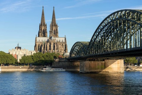 Cologne Cathedral and Hohenzollern Bridge
