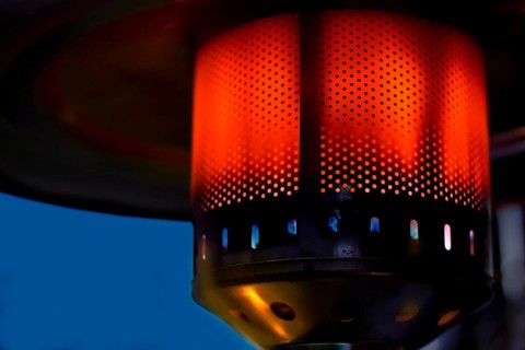 Gas patio heater