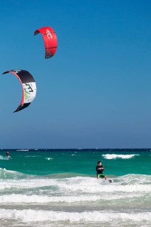 Kitesurfers