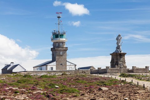 Lighthouse and the Notre Dame des Naufrages