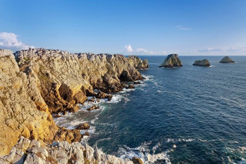 Cape Pointe de Penhir with the Tas de Pois
