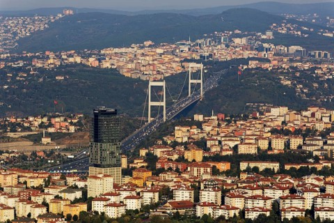 Fatih Sultan Mehmet Bridge or 2nd Bosphorus Bridge