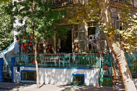 Terrace of a residential house