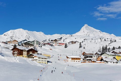 Obertauern with Mt Seekarspitz or Mt Seekarspitze