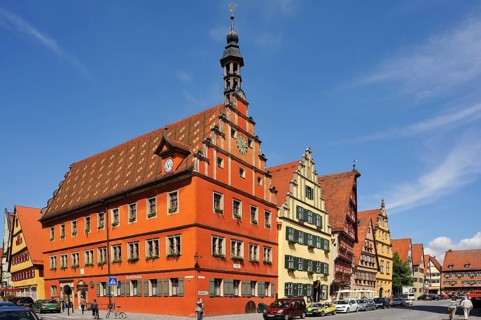 Old gabled houses