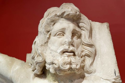 Detail of Demeter and Poseidon from Smyrna