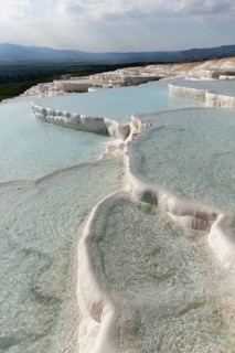 Travertine terraces of Pamukkale