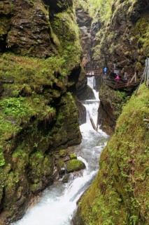 Raggaschlucht gorge