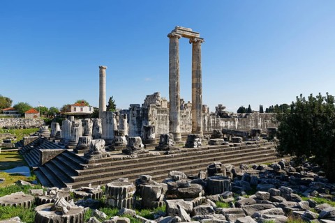 Didymaion Temple in the ancient city of Didyma