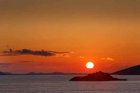 Sunset at Lake Bafa