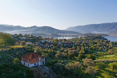 Village of Kapikiri on Lake Bafa