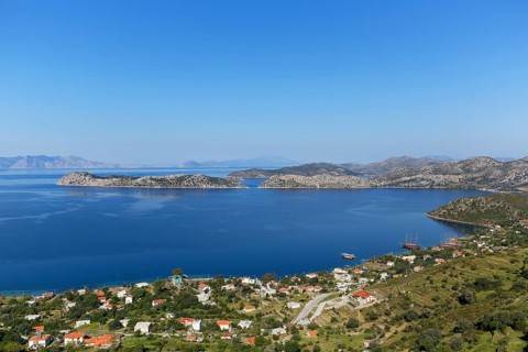 Coast with the village of Sogut