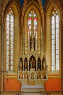 Neo-Gothic high altar