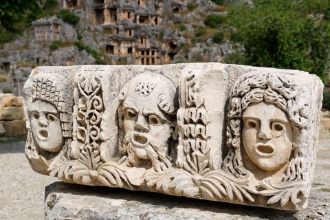 Stone relief