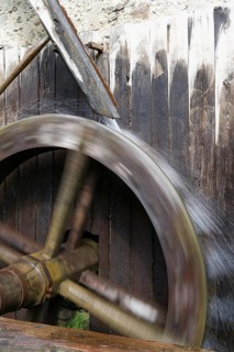 Mill wheel of a water mill