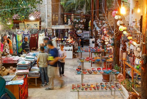 Souvenir shops
