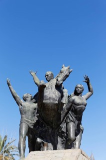 Ataturk Monument by Hueseyin Gezer