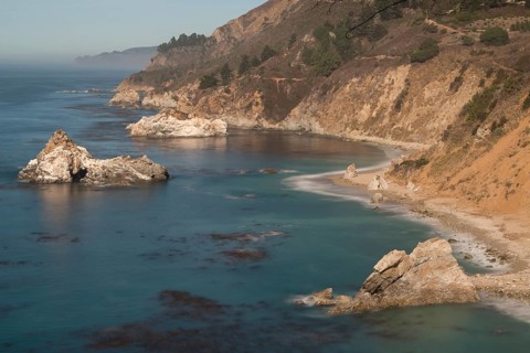 Coast along California Highway 1