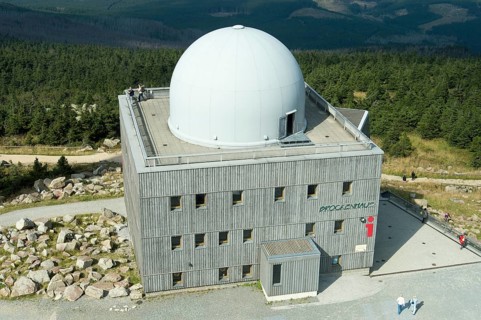 Bocken House information centre on the summit plateau of Mt Brocken
