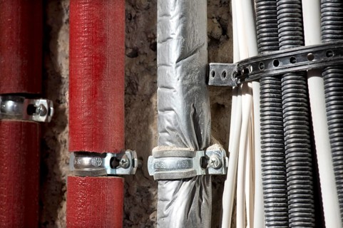 Insulated heating pipes