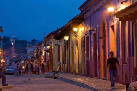 Street at night