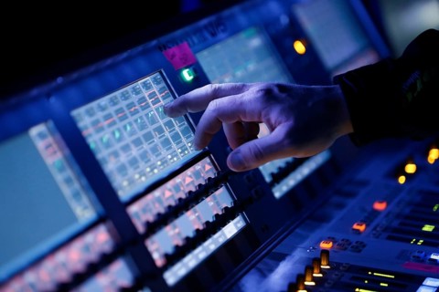 Mixing console