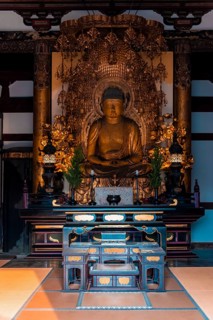 Buddha Statue in Konkai-Komyoji Temple