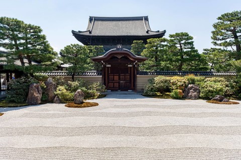 Zen garden in Kennin-ji