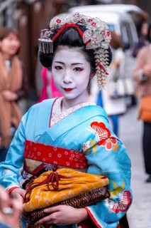 Japanese woman with Kimono