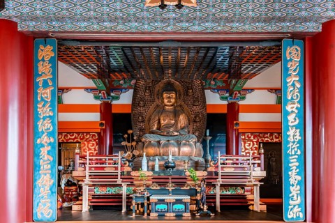 Buddha Statue in Kiyomizu-dera Temple