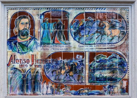 Image made from tiles