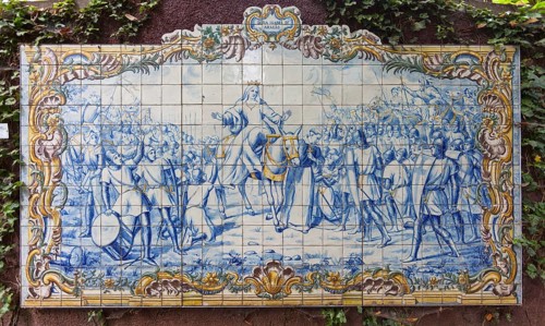 Image made from tiles