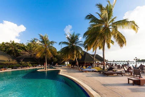 Pool area