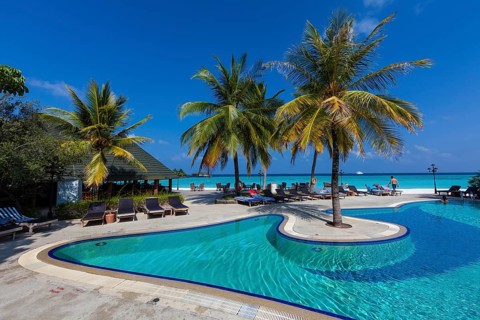 Pool area