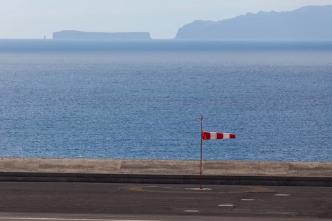 Windsock at Madeira Airport